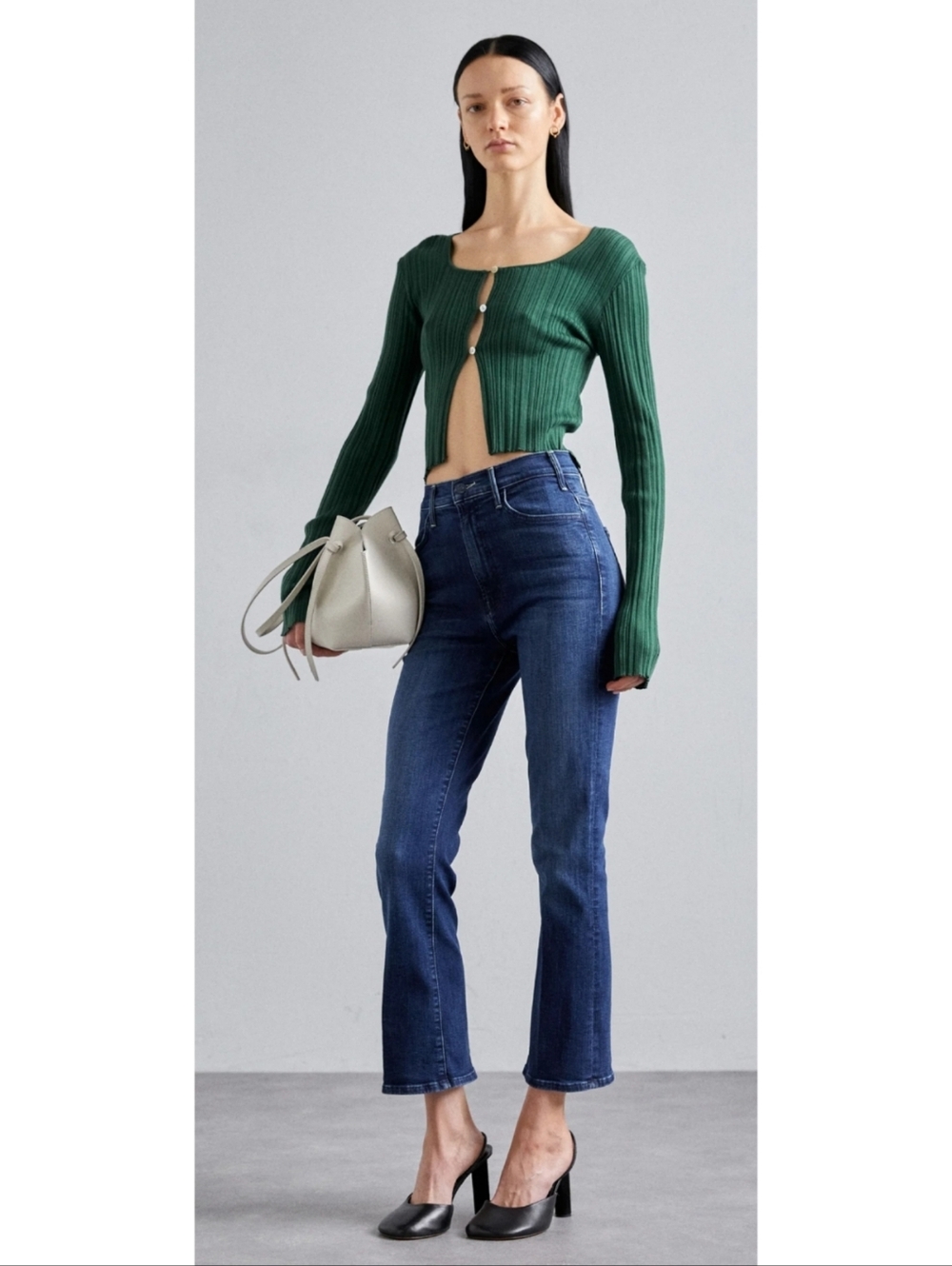 Mother The Hustler Ankle Jeans in Heirloom 28 Quiet Luxury Old Money Normcore
